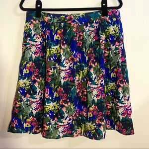 J. Crew Floral Skirt